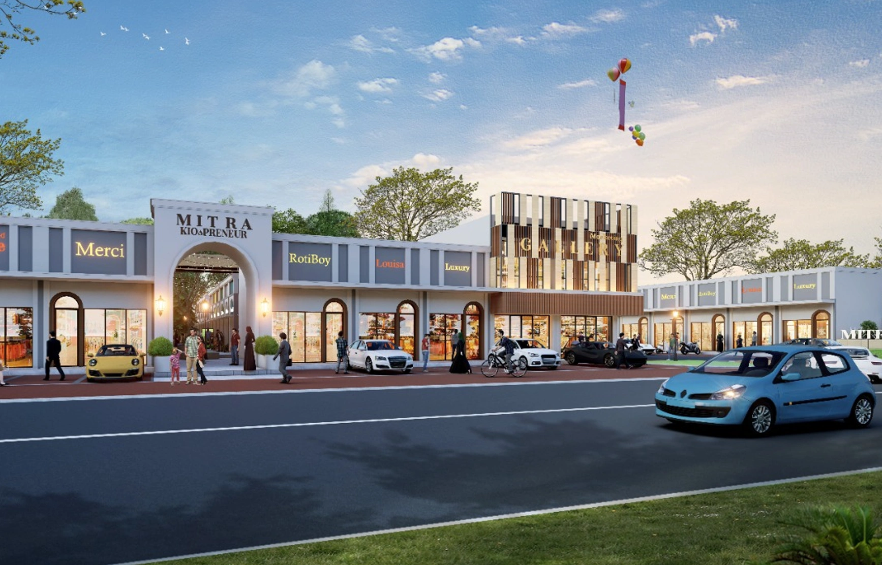 Proyek Pembangunan Ruko dan Rumah Subsidi Mitra Garden Serang