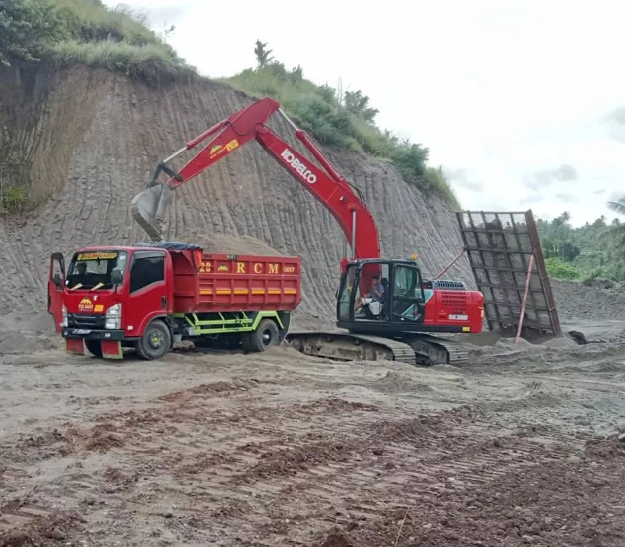 Proyek Tambang Pasir Serang