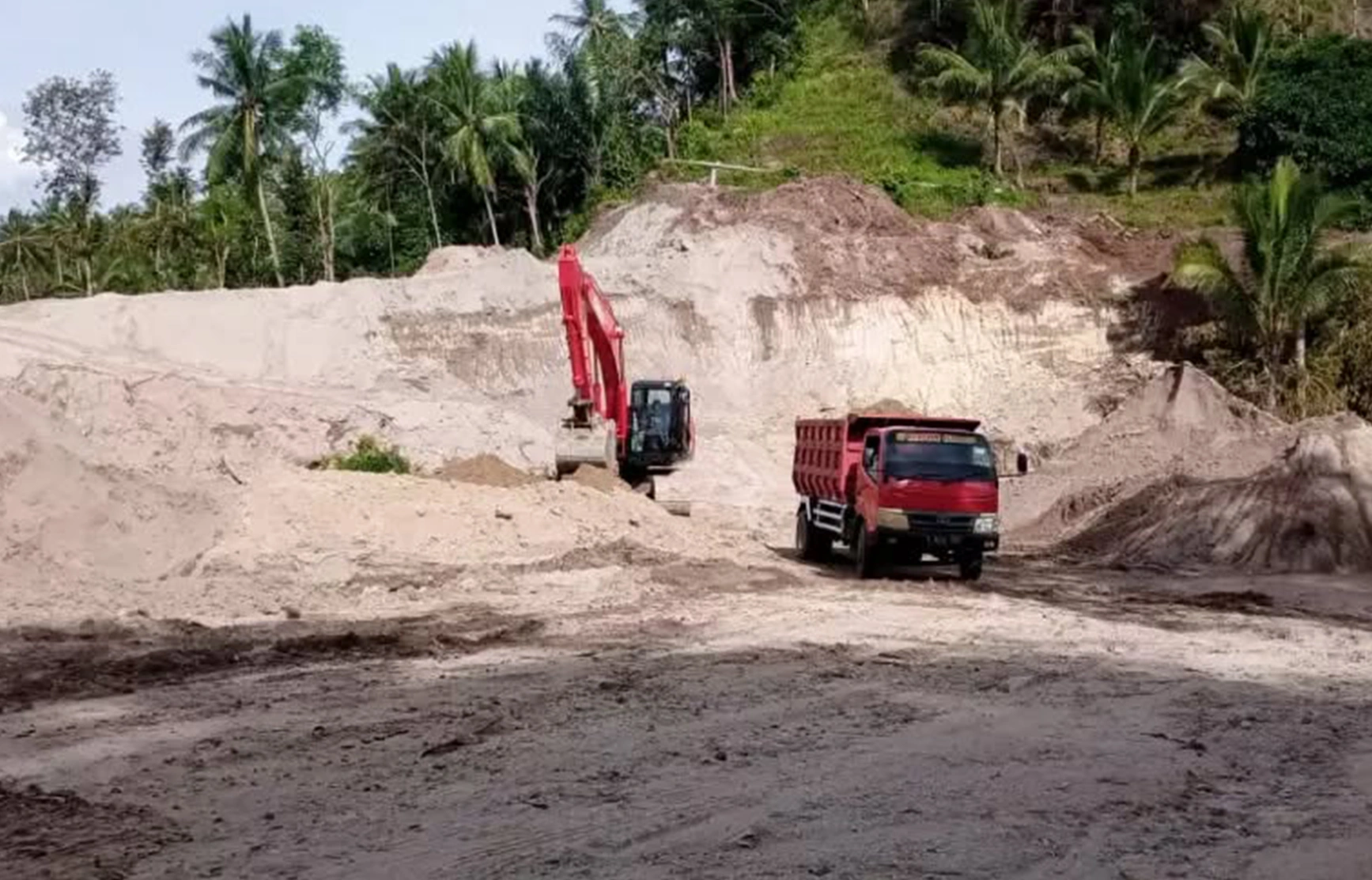 Proyek Tambang Pasir Serang