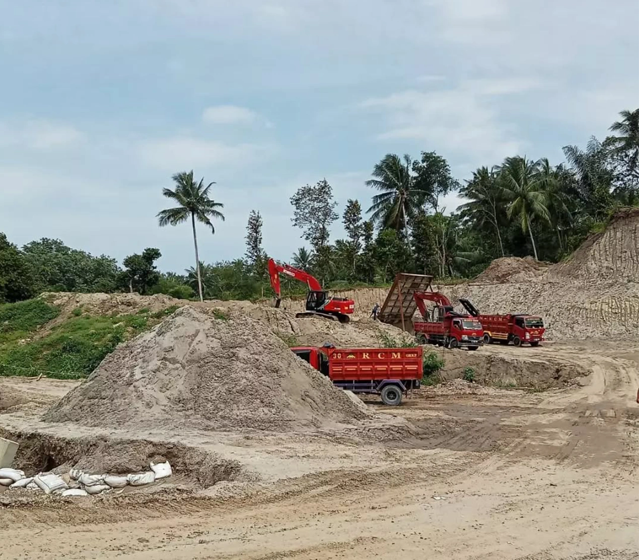 Proyek Tambang Pasir Serang