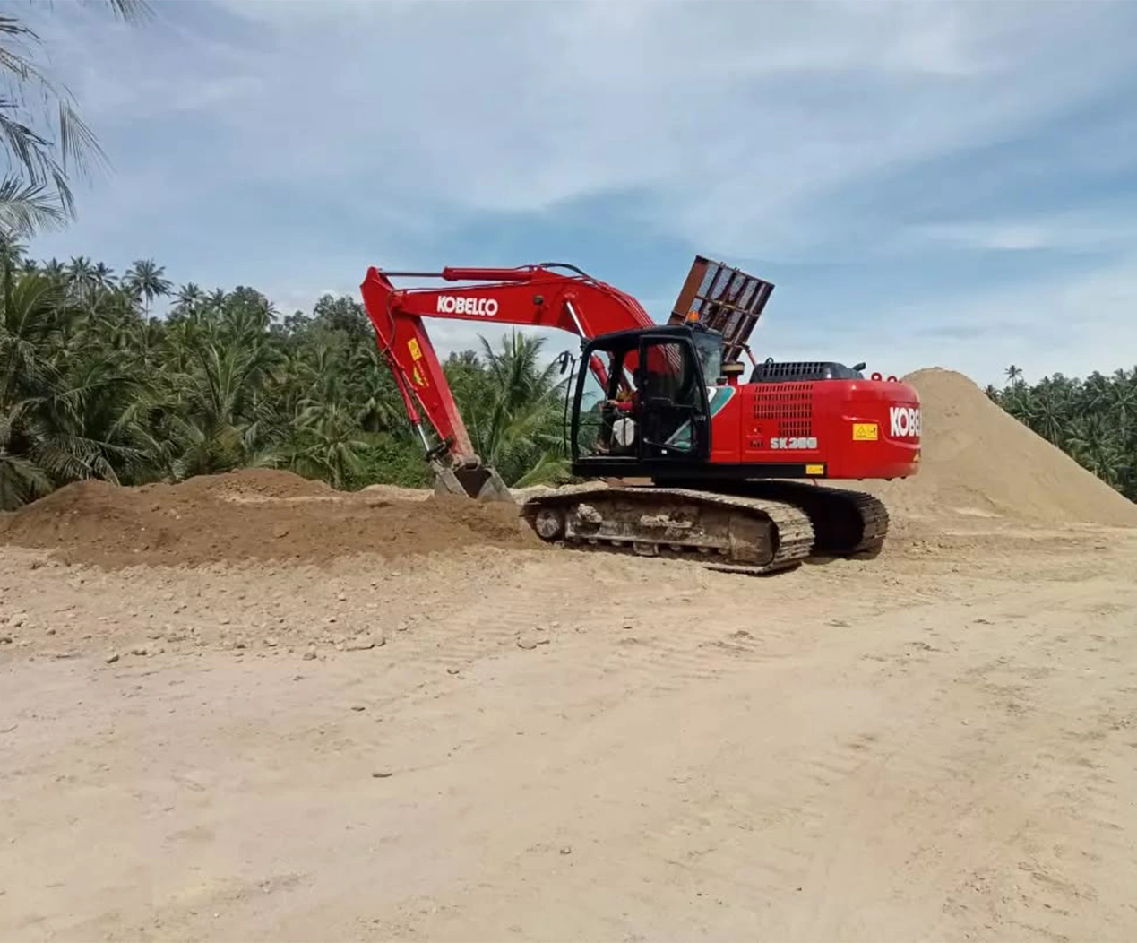 Proyek Tambang Pasir Serang